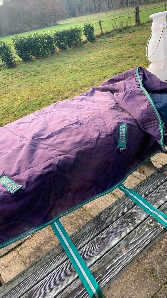 Rambo winterdeken 200 gr en 205/6, Dieren en Toebehoren, Paarden en Pony's | Dekens en Dekjes, Gebruikt, Deken, Ophalen of Verzenden