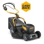 Stiga COMBI 748e V Kit - Accumaaier incl. Mulch kit en accu, Cirkelmaaier, Stiga, Accu-grasmaaier, Nieuw