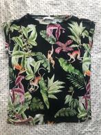 T-shirt Sissy boy jungleprint, Zwart, Ophalen of Verzenden, Zo goed als nieuw, Korte mouw