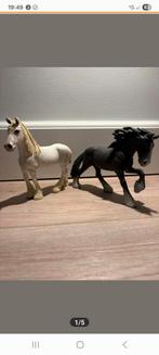 Schleich Shire paarden set, Ophalen of Verzenden, Gebruikt, Overige typen
