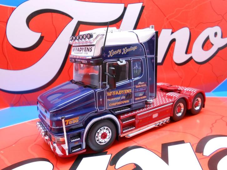 Tekno Scania Mc Fadyens, Hobby en Vrije tijd, Modelauto's | 1:50, Nieuw, Bus of Vrachtwagen, Tekno, Ophalen of Verzenden