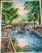 Schilderijen -watercolor, Antiek en Kunst, Ophalen of Verzenden