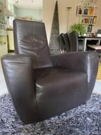 Leren Fauteuil Longa - Gerard van den Berg, Ophalen, Gebruikt, 75 tot 100 cm, Leer