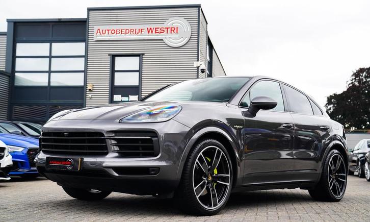 Porsche Cayenne Coupé 3.0 E-Hybrid | Bose | Luchtvering | A, Auto's, Porsche, Bedrijf, Te koop, Cayenne, 360° camera, 4x4, ABS