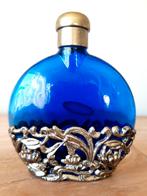 Laat-Victoriaanse parfumfles hervulbare parfum-/colognefles, Antiek en Kunst, Curiosa en Brocante, Ophalen of Verzenden