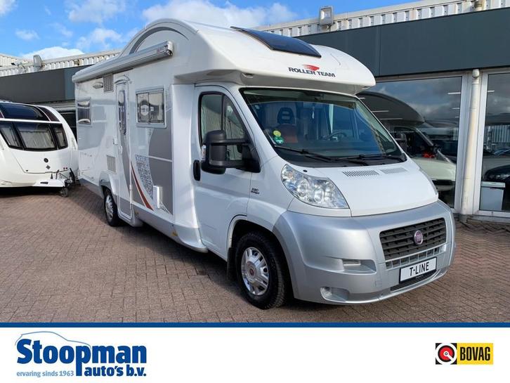 Roller team T-Line 255 Airco 6x slaappl. 5 zitpl.  Android/A, Caravans en Kamperen, Campers, Bedrijf, tot en met 6, Buscamper of Camperbus