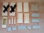 Playmobil onderdelen muur stoep huis gebouw raam, Ophalen of Verzenden, Gebruikt