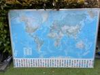 whitebord met wereldkaart, Diversen, Ophalen of Verzenden, Gebruikt, Whiteboard