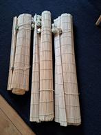3 Rolgordijnen bamboe naturel, Ophalen of Verzenden, 50 tot 100 cm, 150 tot 200 cm