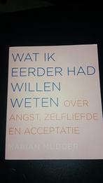 Wat ik eerder had willen weten. Marian Mudder, Boeken, Ophalen of Verzenden, Zo goed als nieuw