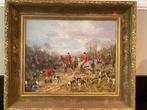 Schilderij met prachtige lijst, Ophalen, 50 tot 75 cm, Zo goed als nieuw, Schilderij