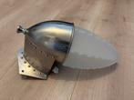 Design Wandlamp Helm, Huis en Inrichting, Ophalen, Gebruikt, Glas
