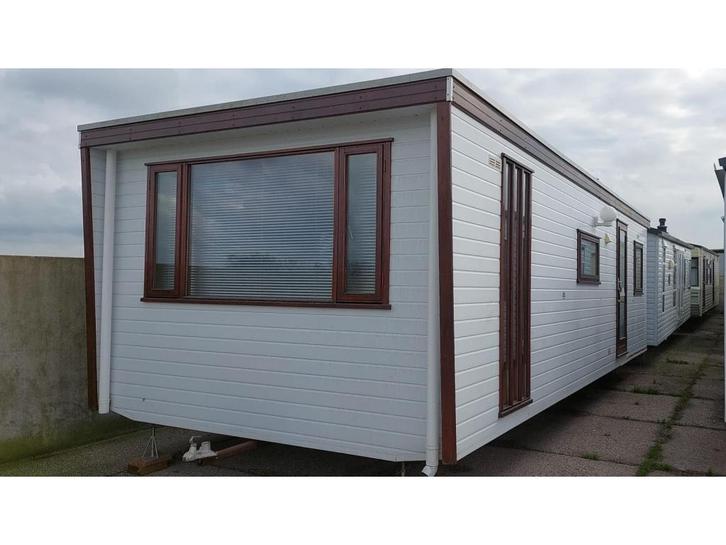 Keurig chalet met 1 slaapkamer, dubbelglas, Caravans en Kamperen, Stacaravans, tot en met 2