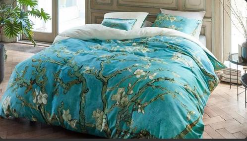 Van Gogh Amandelbloesem dekbedovertrek., Huis en Inrichting, Slaapkamer | Beddengoed, Gebruikt, Dekbedovertrek, Tweepersoons, Ophalen