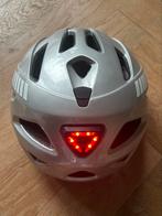 Abus fietshelm Urban-1 3.0 zilvergrijs 56-61cm (maat L) zgan, Ophalen of Verzenden, Zo goed als nieuw, L, Abus