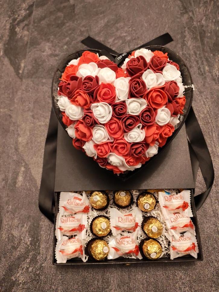 Bloemen Geschenkdoos - Perfect Cadeau!, Huis en Inrichting, Woonaccessoires | Wanddecoraties, Nieuw, Ophalen of Verzenden