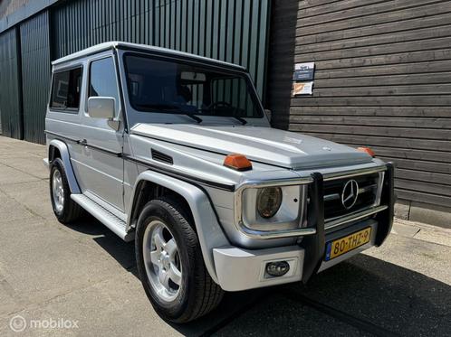 Mercedes G-klasse 230 GE 5-Bak Navi/sch.dak/el.stoel, Auto's, Oldtimers, Bedrijf, Te koop, 4x4, ABS, Centrale vergrendeling, Lederen bekleding