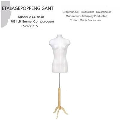 Nieuwe Collectie: Paspop Kleur Wit, met div. Modellen Poten, Kleding | Dames, Trouwkleding en Trouwaccessoires, Trouwjurk, Verzenden