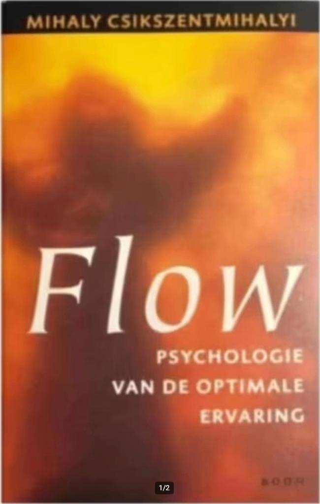 Flow (Psychologie Van Optimale Ervaring) M. Csikszentmihalyi, Boeken, Ophalen of Verzenden, Zo goed als nieuw