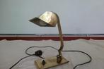 ART DECO,BUREAULAMP,1920-30, Gebruikt, Ophalen of Verzenden, Metaal, Minder dan 50 cm