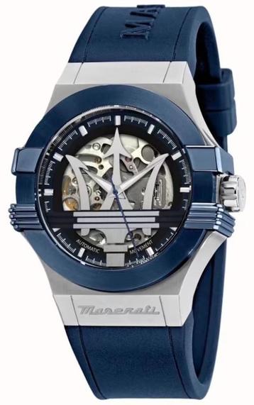 Maserati Potenza auto 42mm BLK+BLUE DAIL beschikbaar voor biedingen