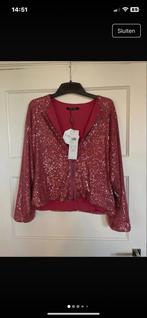 Swing Roze Pailletten Jasje - Maat 42 & 44 - Nieuw!, Kleding | Dames, Blouses en Tunieken, Ophalen of Verzenden, Nieuw, Maat 42/44 (L)
