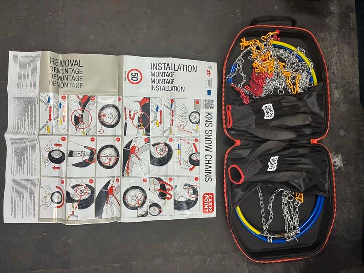 Sneeuwkettingen KNS 120 - Geschikt voor personenauto's, Auto diversen, Sneeuwkettingen, Nieuw, Ophalen of Verzenden