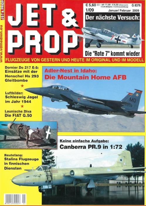 Jet & Prop, Boeken, Oorlog en Militair, Gelezen, Luchtmacht, Niet van toepassing, Ophalen of Verzenden