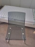 2x Ikea Tobias stoelen - Transparant, Ophalen, Twee