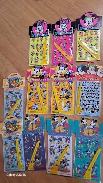 Setje van 11 Disney Mickey Talespin vintage PRESSERS beschikbaar voor biedingen