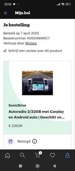 Autoradio met Carplay en Android auto voor Prius 2001-2009, Auto diversen, Autoradio's, Ophalen, Nieuw