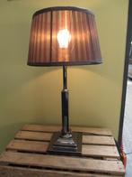 Tafellamp Schemerlamp Messing + geanodiseerd., Huis en Inrichting, Lampen | Tafellampen, Minder dan 50 cm, Klassiek Hollywood Regency