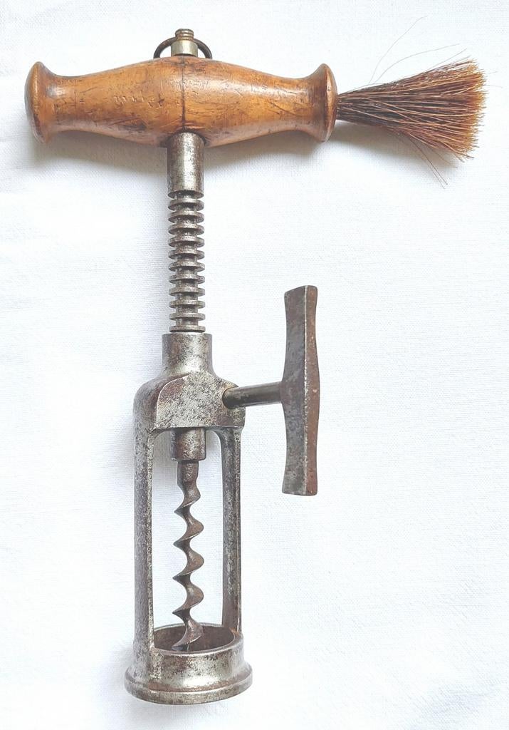 Antieke kurkentrekker wijn fles opener gereedschap, Antiek en Kunst, Antiek | Gereedschap en Instrumenten, Ophalen of Verzenden