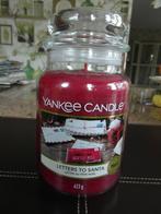 YANKEE CANDLE  "LETTERS TO SANTA"  Large Jar, Overige materialen, Nieuw, Ophalen of Verzenden, Kaars
