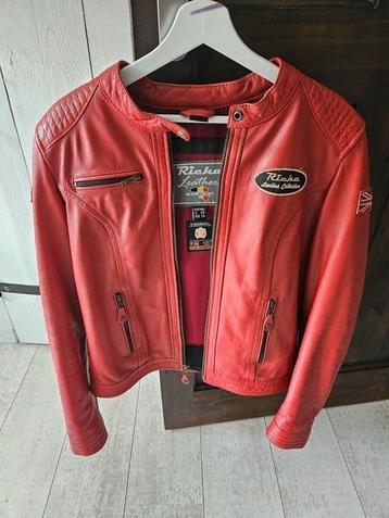 Richa Sturgis Leather motorjas dames maat 40/42 beschikbaar voor biedingen
