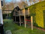 Houten speelhuis / toestel, Kinderen en Baby's, Speelgoed | Buiten | Speeltoestellen, Ophalen, Gebruikt