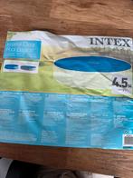 Intex pool 4,5 m rond incl. alles erbij, Ophalen, Gebruikt, 80 tot 120 cm, Rond