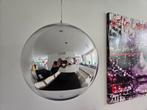 Z.g.a.n: 2 stuks Tom Dixon Mirror Ball diameter 40 cm., Ophalen, Zo goed als nieuw, Metaal, Minder dan 50 cm
