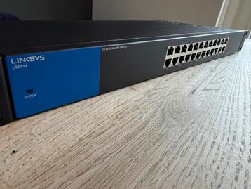 Linksys LGS124 24-Poorts Gigabit Switch beschikbaar voor biedingen