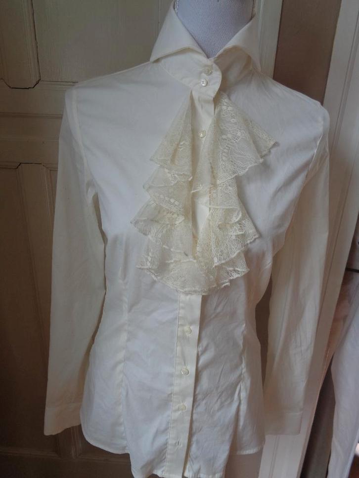 ERNY VAN REIJMERSDAL witte blouse:mt 36, Kleding | Dames, Blouses en Tunieken, Zo goed als nieuw, Maat 36 (S), Wit, Ophalen of Verzenden