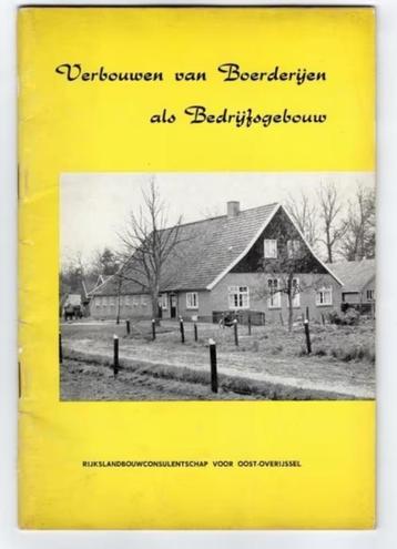 Boerderijen Verbouwen tot Bedrijfsgebouw Oost-Overijssel '62 beschikbaar voor biedingen