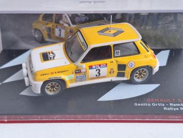 Renault 5 Turbo No.3 Rallye Race Ortiz Ixo Altaya 1/43 beschikbaar voor biedingen