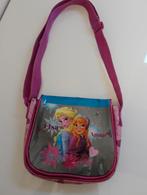 Roze schoudertasje met Elsa en Anna. Frozen, Gebruikt, Minder dan 30 cm, Ophalen of Verzenden, Roze