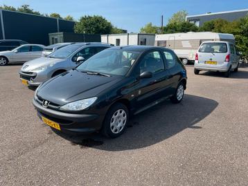 Peugeot 206 1.4 X-line 3D 2005 Zwart beschikbaar voor biedingen
