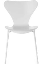 Fritz Hansen Series 7 vlinderstoel Wit, Huis en Inrichting, Metaal, Ophalen of Verzenden, Wit, Zo goed als nieuw