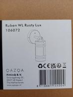 Te koop buitenlamp met schemersensor ip 44 roestbruin, Wandlamp, Nieuw, Ophalen of Verzenden, Netvoeding