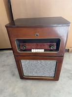 Philips - Monarch grammofoon radio speler, Antiek en Kunst, Antiek | Tv's en Audio, Ophalen of Verzenden