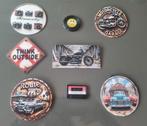 Set van 9 Vintage Koelkastmagneten, Ophalen of Verzenden