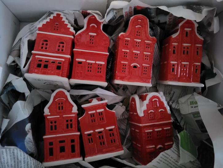 Meerdere grote partij postcode loterij huisjes, Verzamelen, Overige Verzamelen, Zo goed als nieuw, Ophalen of Verzenden