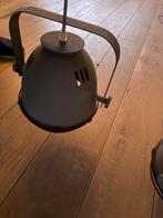 Industriële Hanglamp - 3 Lampen - Metaal, Huis en Inrichting, Lampen | Hanglampen, Ophalen, Gebruikt, Metaal, Minder dan 50 cm